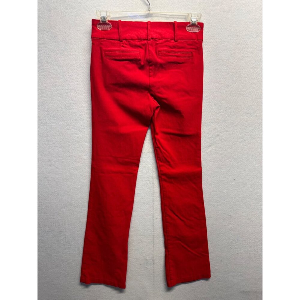 Papaya Womens Red Flared Pants Small - Picture 10 of 10